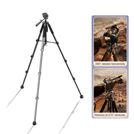 Rtako 1.9M Hexagonal Photography Tripod VT-990S